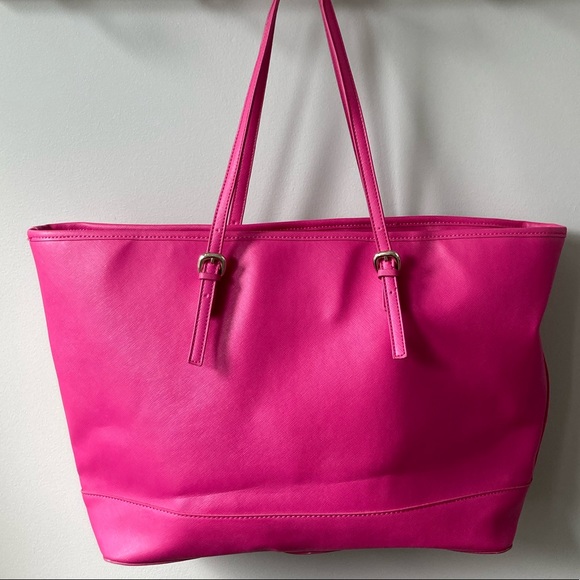 ❌SOLD New York & Company Pink Tote - Picture 3 of 8